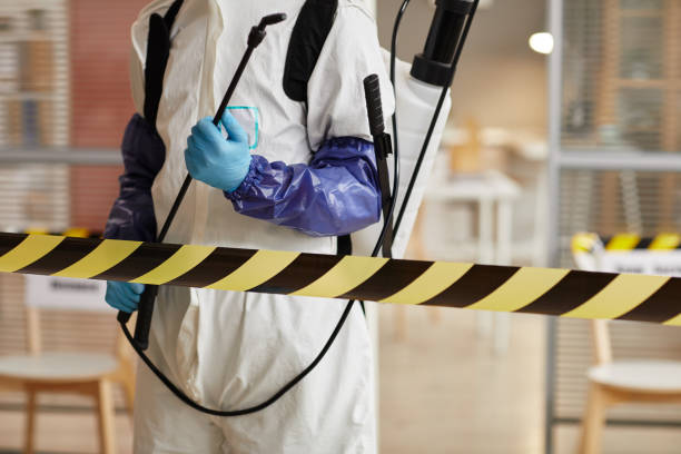 Professional Blood Cleanup technician working in Oak Hill, FL